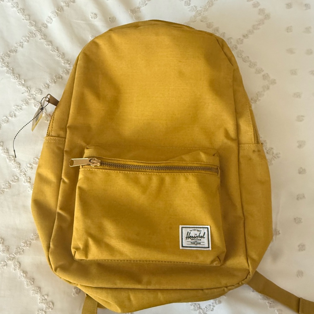 Herschel Supply Company Mustard Yellow Backpack Unisex